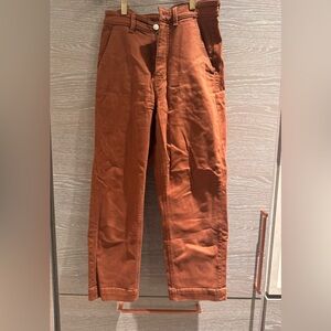 Everlane Terracotta straight leg pant size 6